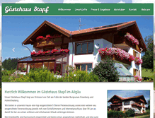 Tablet Screenshot of haus-stapf.de